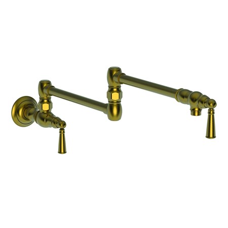 Newport Brass Pot Filler, Wall Mount in Satin Gold (Pvd) 2470-5503-24S